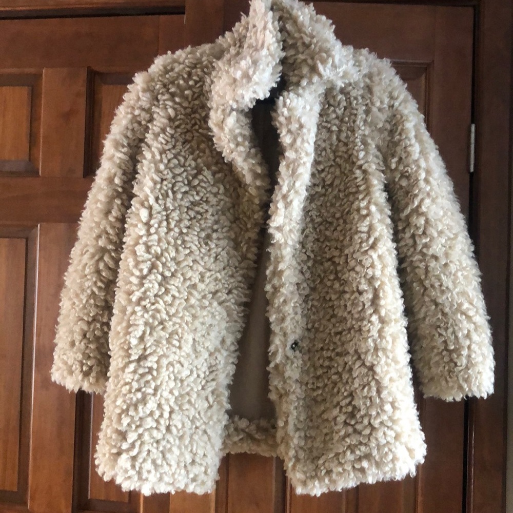Knox Rose Cream Teddy Jacket